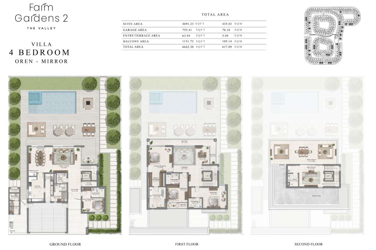 4 Bedroom, Oren-Mirror